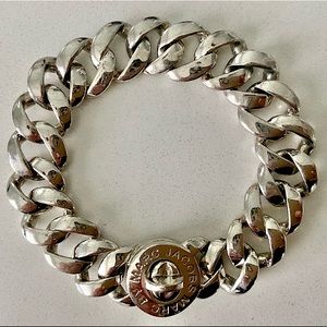 Marc by Marc Jacob’s Silver Cuban Chain Bracelet